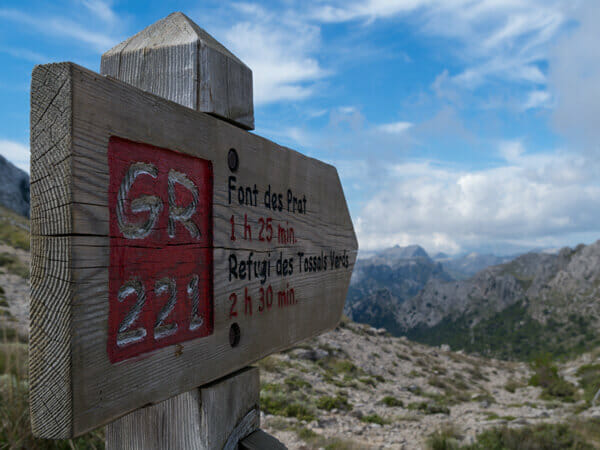 Wandern auf dem GR 221
