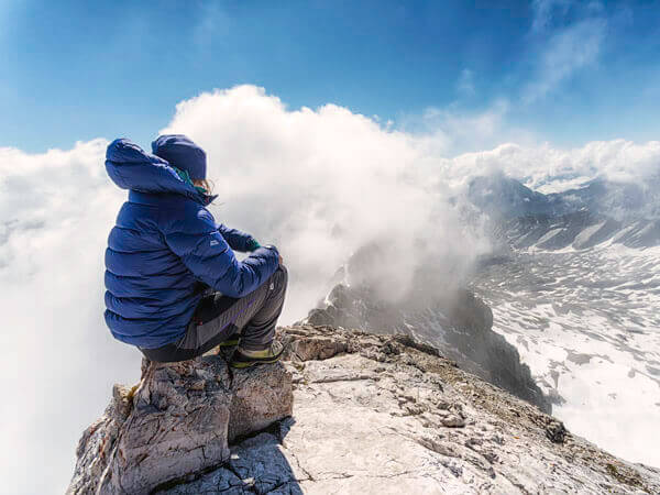 Bei einer Hochtour macht man Erfahrungen, die es sonst so gut wie nicht gibt.