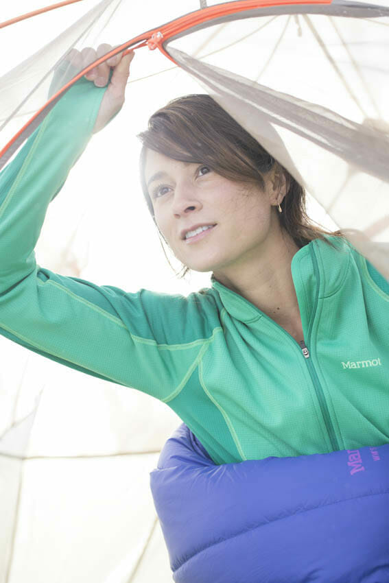 Marmot Fleecejacke mit Daumenschlaufen